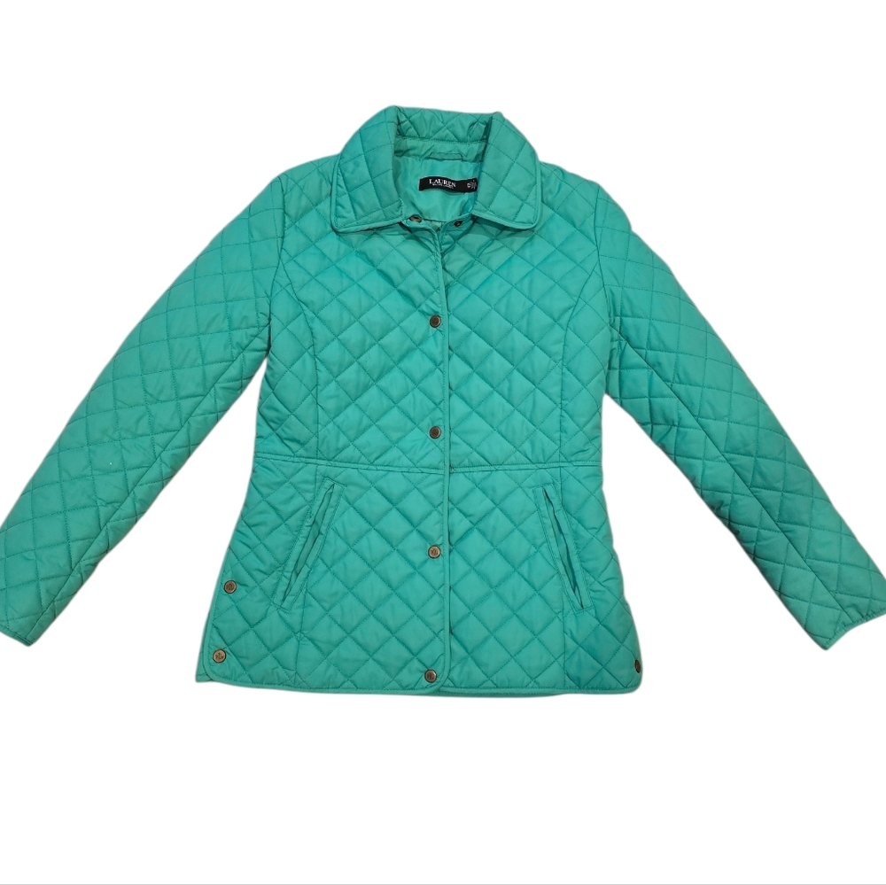Ralph Lauren Green Quilted Jacket